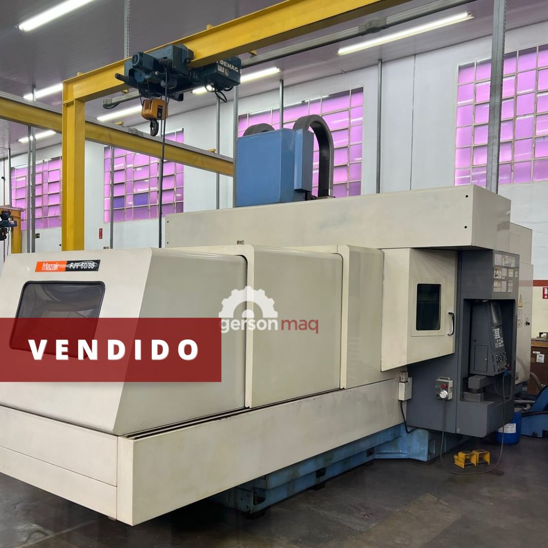 CENTRO DE USINAGEM PORTAL MAZAK FJV 60/80 ANO 2001